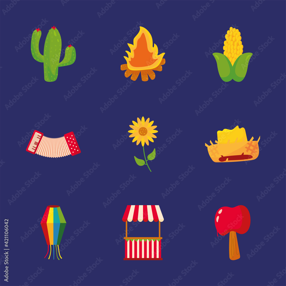 junina nine icons junina nine icons