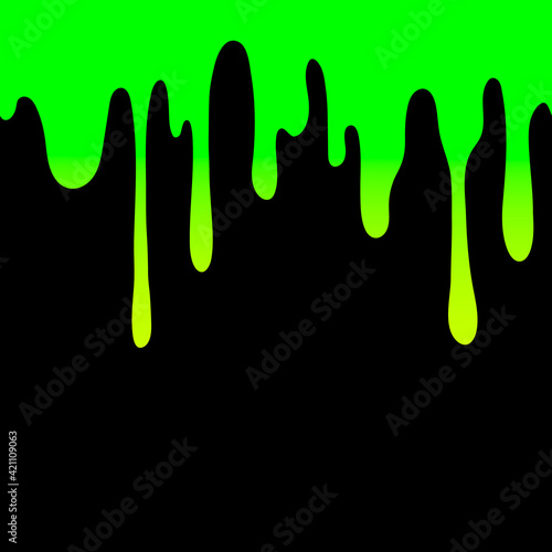 bright liquid flows down, seamless design element