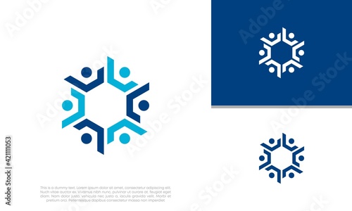 Human Resources Consulting Company, Global Community Logo	
