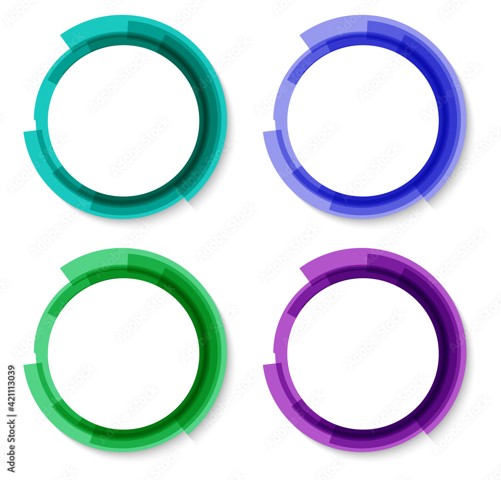 Label blank template, white background and Blurry gradient with lines circle ring. Vector illustration EPS 10. Modern design editable layout title page for new product newsletters, web banners Label blank template, white background and Blurry gradient with lines circle ring. Vector illustration EPS 10. Modern design editable layout title page for new product newsletters, web banners