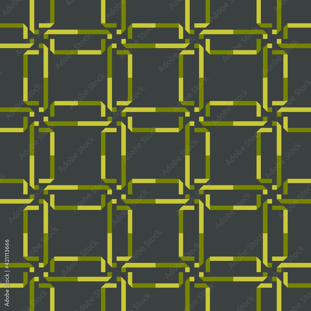 Naklejka premium Simple abstract seamless pattern - decorative accent for any surfaces.
