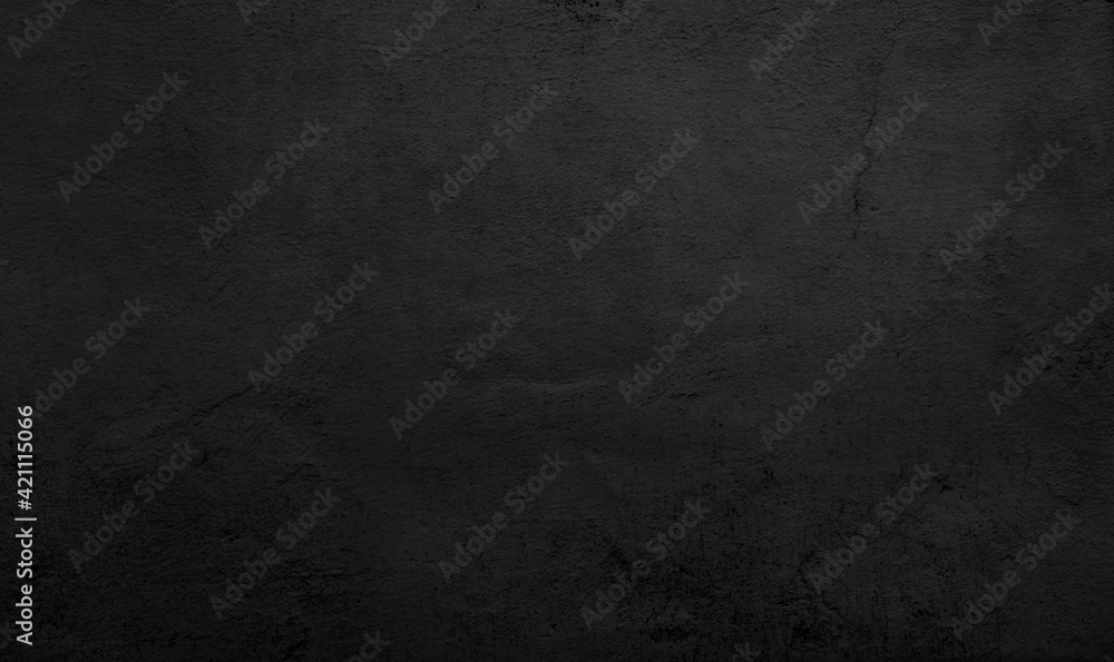 Fototapeta premium Old black wall backgrounds textures .