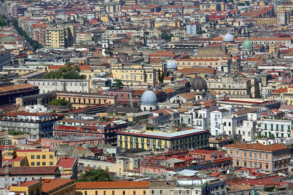 Naples City Aerial View