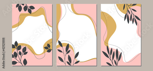Set of flower wedding ornament concept. Art traditional, magazine, book, poster, abstract, element. Vector layout decorative ethnic greeting card or invitation design background