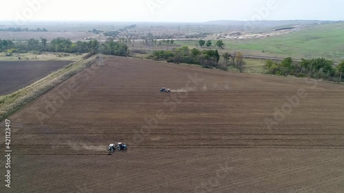 Agricultural Tractor For Sowing And Processing Fields