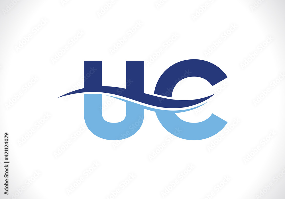 U C Letter Logo Design. Creative U C Letters icon vector. U C Letter Logo Design. Creative U C Letters icon vector.