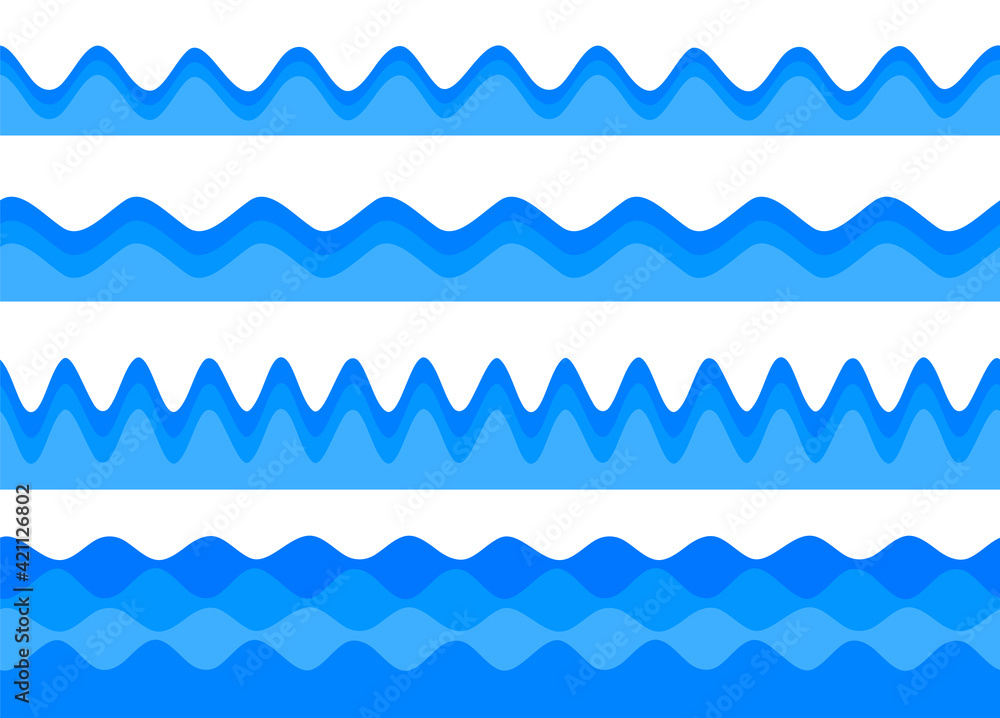 Freshness natural theme, a Fresh Water background of blue. Elements design seamless wave. Abstract wavy Vector illustration eps10 Freshness natural theme, a Fresh Water background of blue. Elements design seamless wave. Abstract wavy Vector illustration eps10