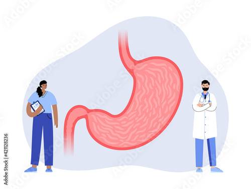 Stomach logo concept