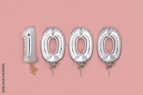 Balloon Bunting for celebration 1000