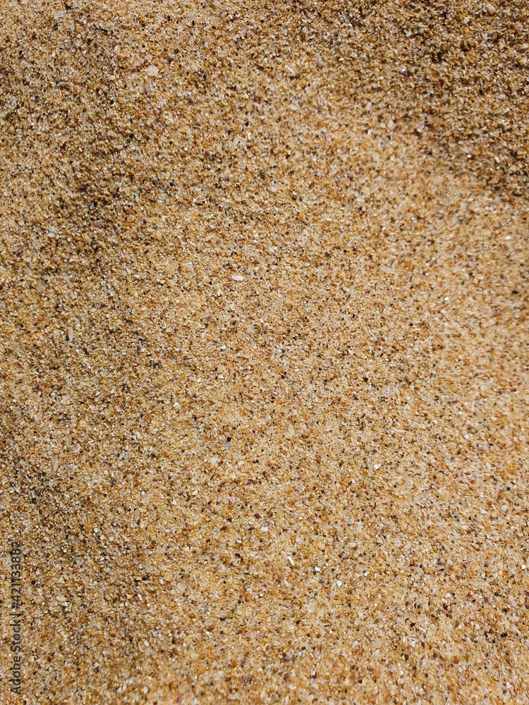 Close up of yellow sand grains on Australian beach Close up of yellow sand grains on Australian beach