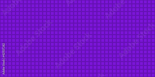 Purple squares background. Mosaic tiles pattern. Seamless vector illustration.