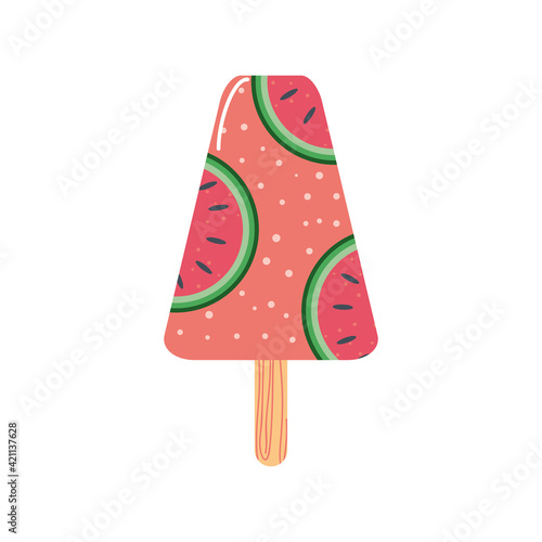 watermelon ice cream