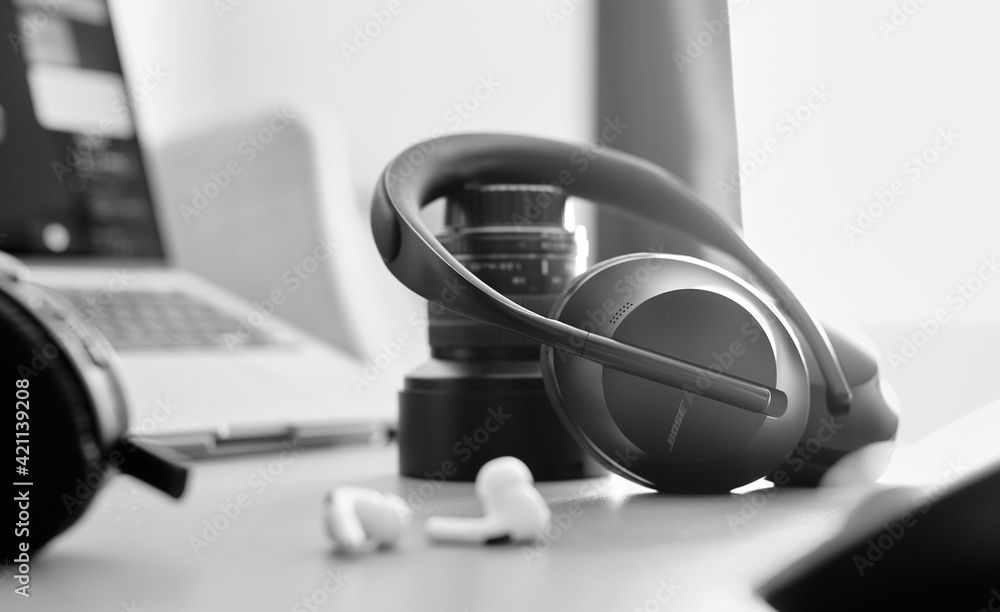 Headphones and tech Headphones and tech