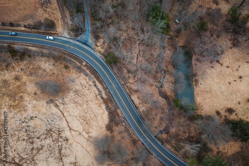 Aerial of Sourland Preserve New Jersey  © Jin