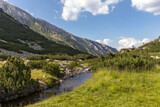 Landscape with Banderitsa River, Pirin Mountain, Bulgaria