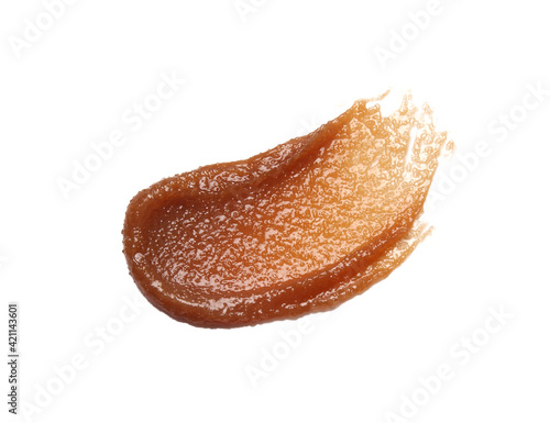 Foto Sugar scrub isolated on white