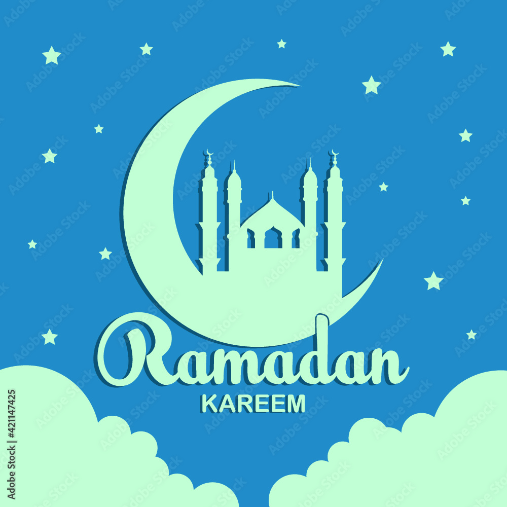 Fototapeta premium eid mubarak background