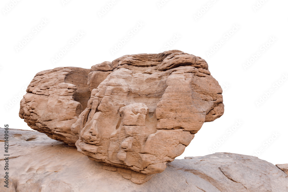Rock cliff isolated on white background with clipping path. Rock cliff isolated on white background with clipping path.