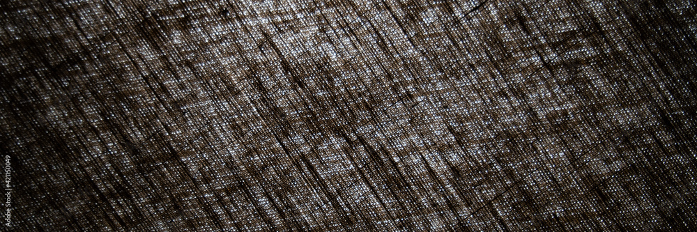 abstract rough dark background linen natural fabric, short focus abstract rough dark background linen natural fabric, short focus