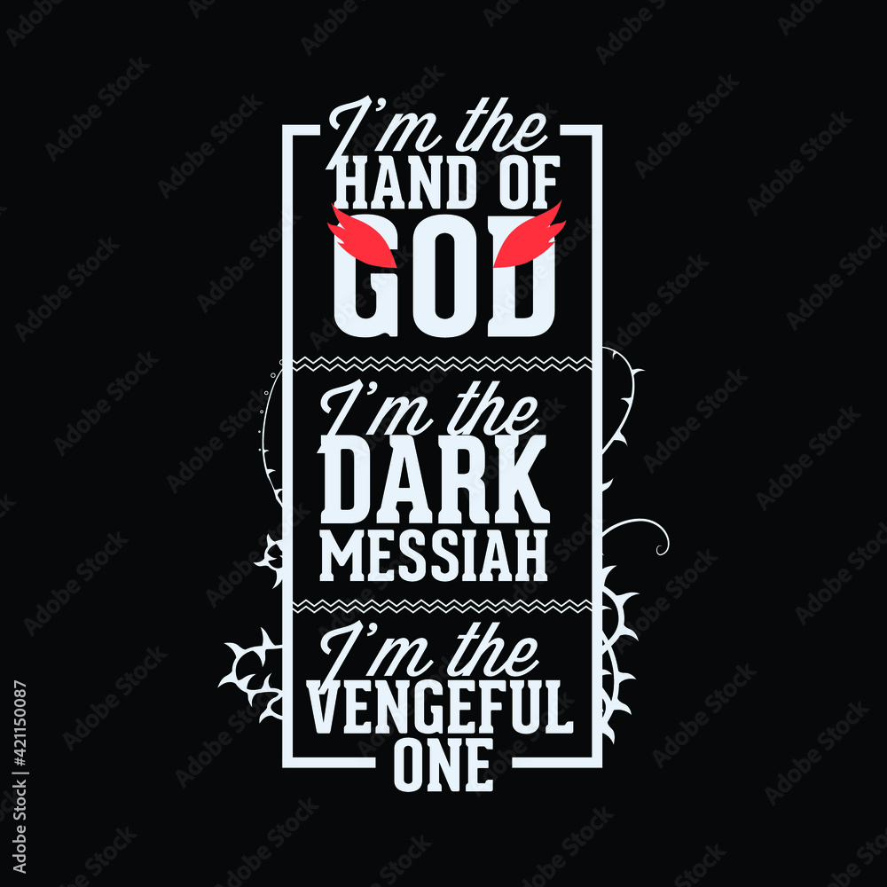 Obraz premium T-Shirt Design Motivation