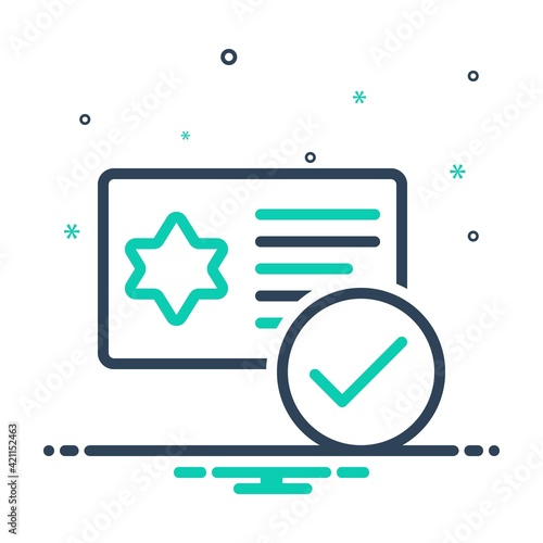 Mixd icon for qualification