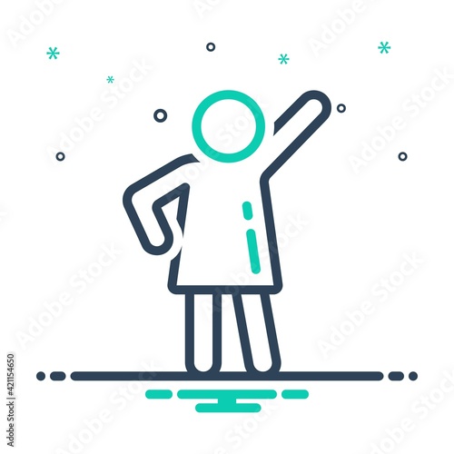 Mix icon for modelling