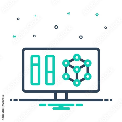 Mix icon for modelling