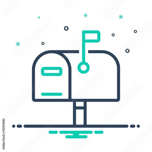 Mix icon for postage