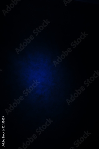 Dark, blurry, simple background, blue abstract background gradient blur.