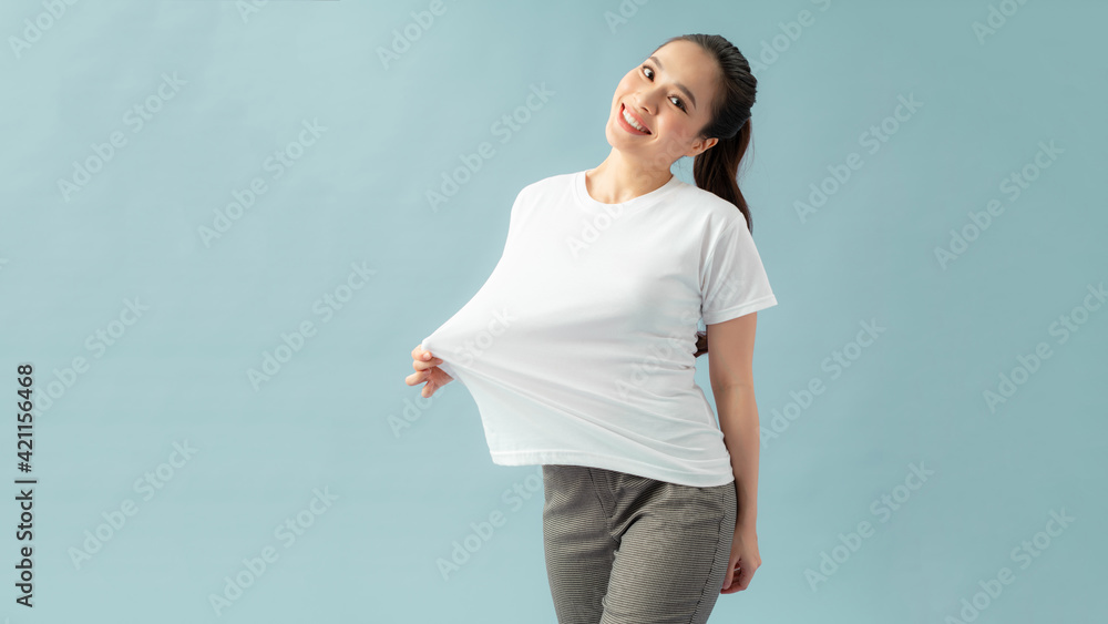beautiful young woman with oversized t-shirt beautiful young woman with oversized t-shirt