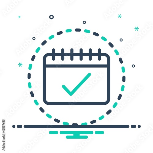 Mix icon for appointment