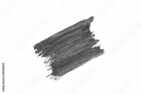 Ink,Black watercolor stripes or brush on white background,Abstract color,Abstract Textures