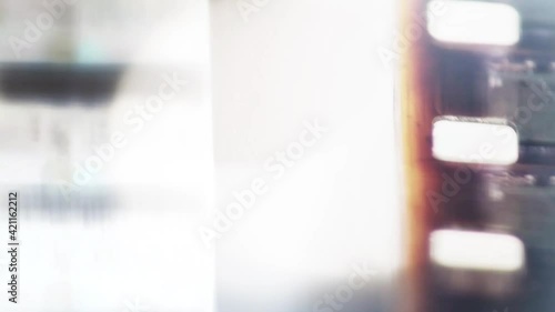 vintage grainy grunge old film strip fx footage