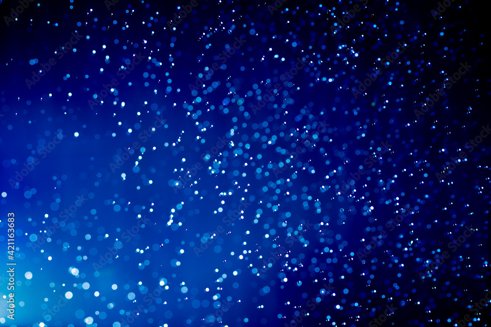 Abstract blue bokeh Abstract blue bokeh