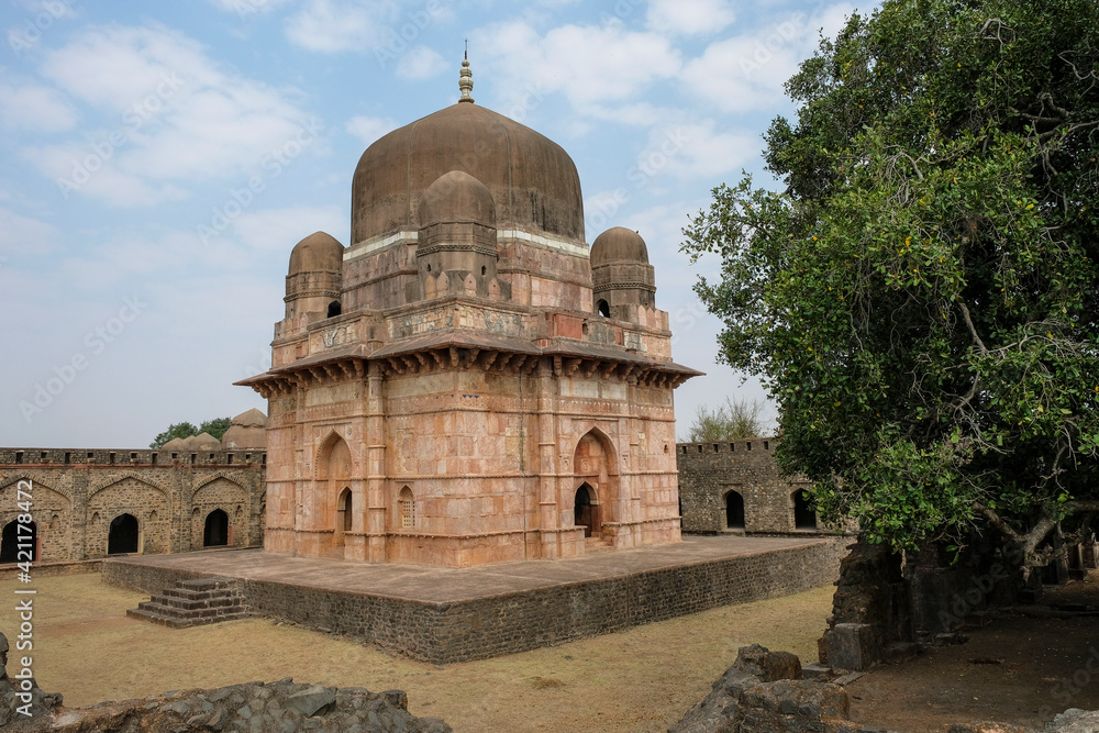 Tomb of Darya Khan in Mandu, Madhya Pradesh, India.