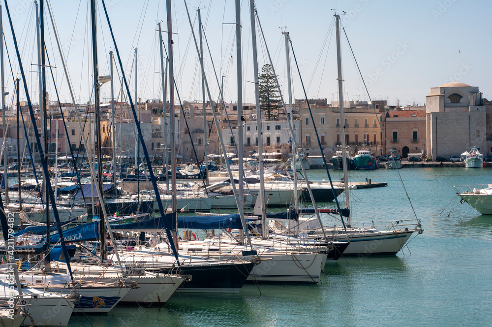 town and harbour, Puglia Region, South Italy
