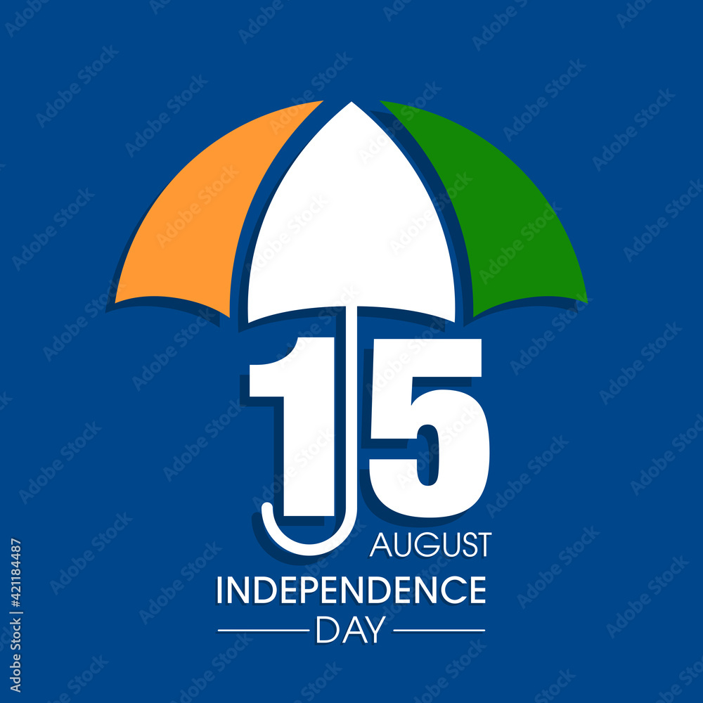 Illustration of Indian Independence day,15 August. Illustration of Indian Independence day,15 August.