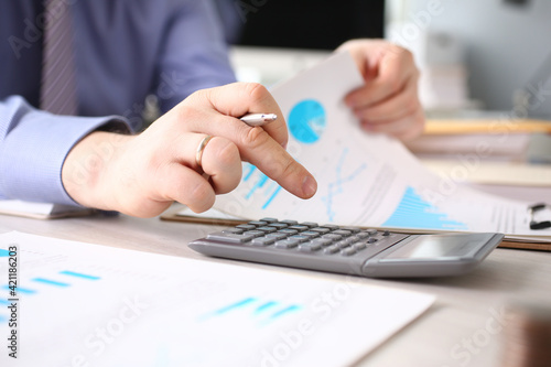 Calculating Finance Budget Tax Report Process