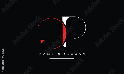 PG, GP, P, G abstract letters logo monogram