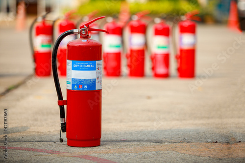 Fire extinguishing. Dry Chemical Extinguishers.