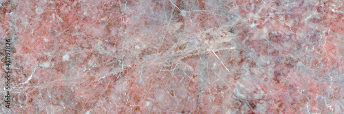Pink marble texture background with high resolution, close up of natural Pink marbel stone slab texture for background. beautiful pattern stone. interior luxury material. luxury red stone texture.