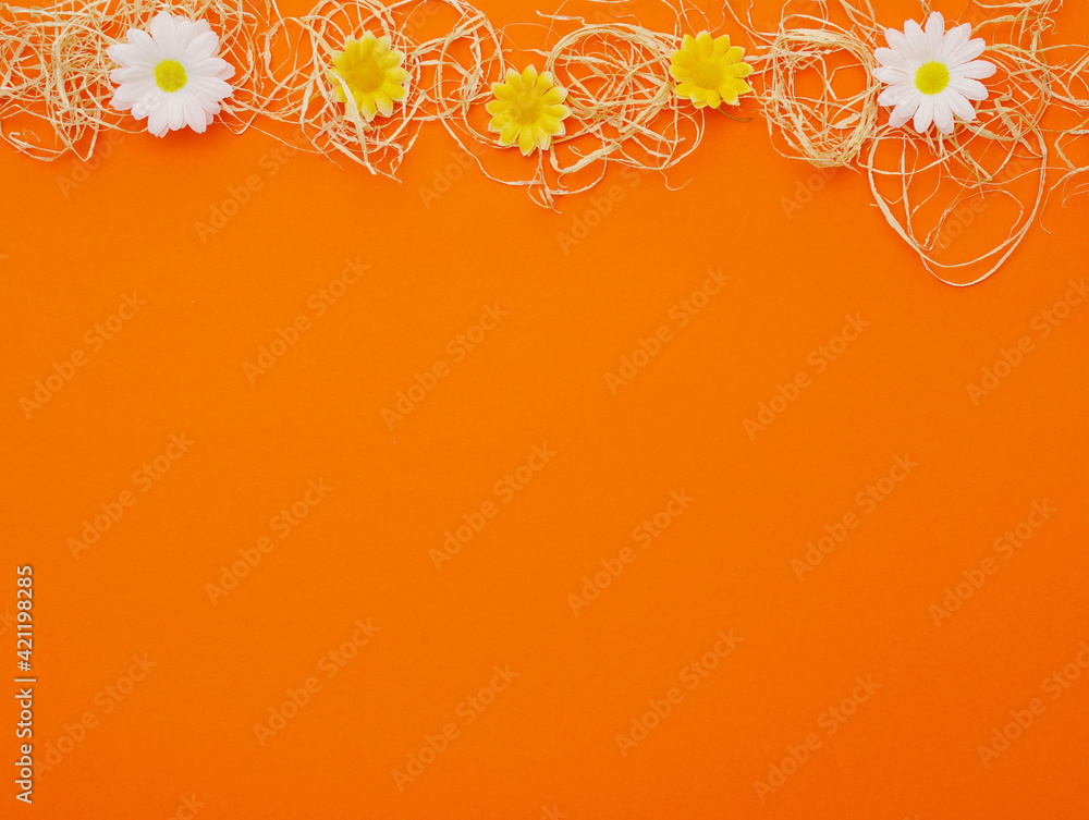 Naklejka premium Background with sunlight pattern for easter and spring