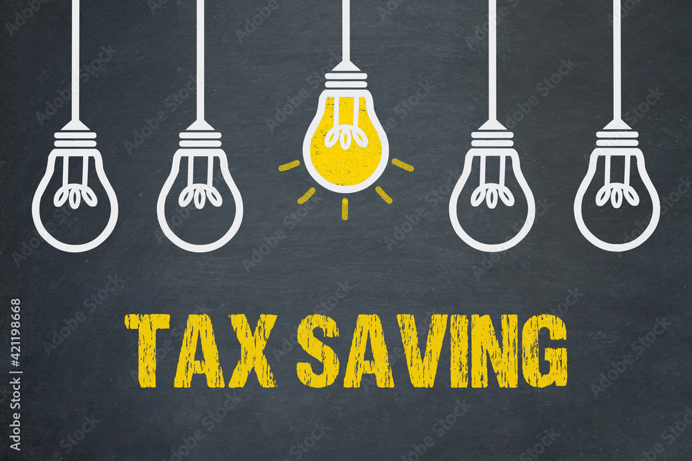 Fototapeta premium Tax saving