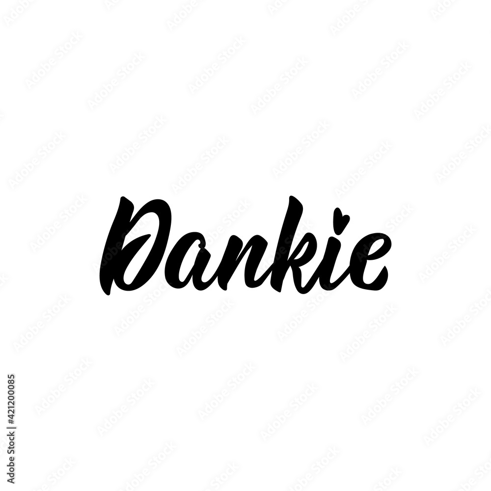 Afrikaans text: Thank you. Lettering. Banner. calligraphy vector illustration. Afrikaans text: Thank you. Lettering. Banner. calligraphy vector illustration.