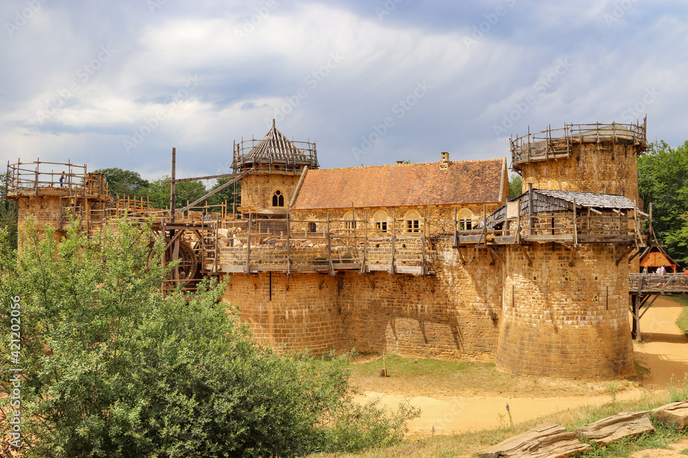 Chantier du château de Guédelon, Bourgogne Chantier du château de Guédelon, Bourgogne