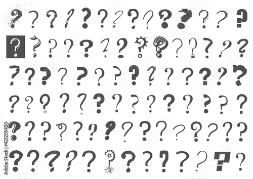Set punti interrogativi 3/5