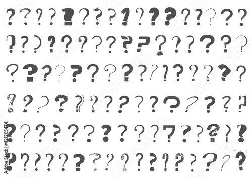 Set punti interrogativi 5/5