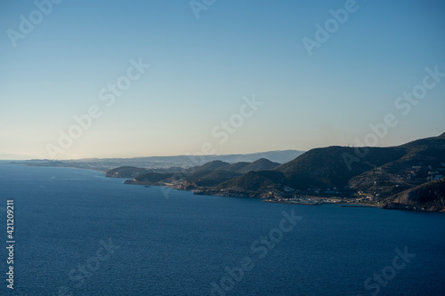 view of the sea from the mountain © Vadim