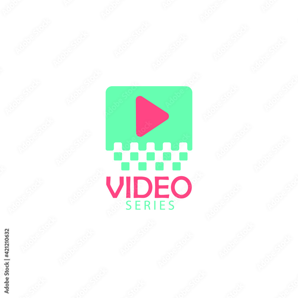 video icon logo template vector illustration video icon logo template vector illustration