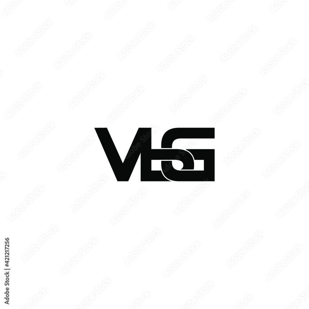 vbg letter original monogram logo design vbg letter original monogram logo design